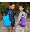 Tuban Waterproof Folding Backpack - Sky Blue